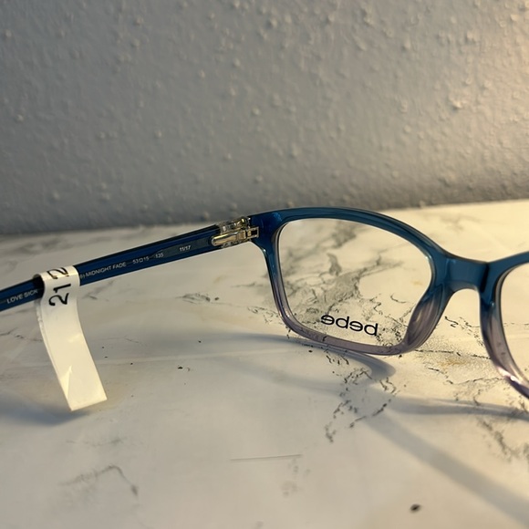 Bebe Swarovski BB 5085 416 Love Sick Midnight Fade woman’s eyeglasses frames - Picture 7 of 12